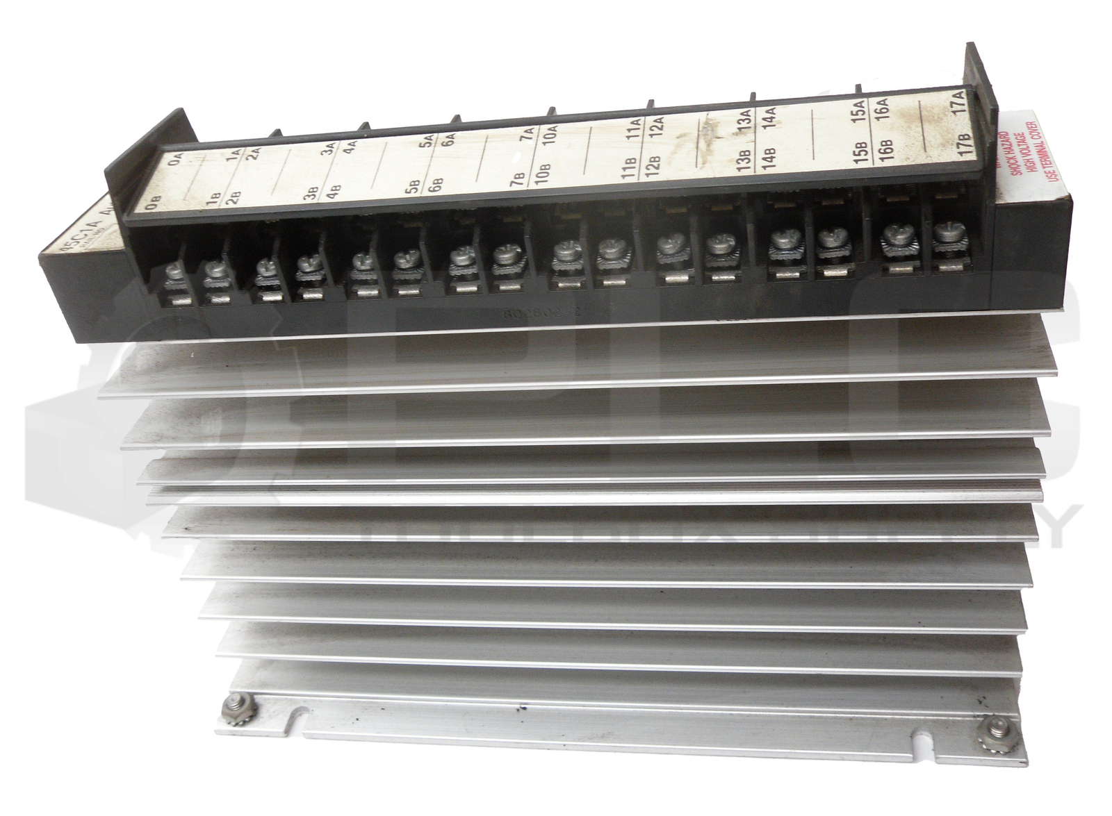 RELIANCE ELECTRIC 45C1A AUTOMATE DIGITAL I/O RAIL MOTHERBOARD 802802-7RE 300V