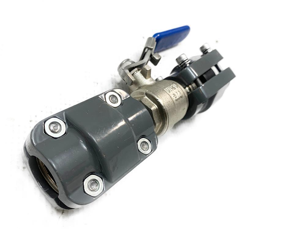 Airpipe 30352010001 3/4″ DN20 Lockable Brass Ball Valve NEW FREE FAST SHIP