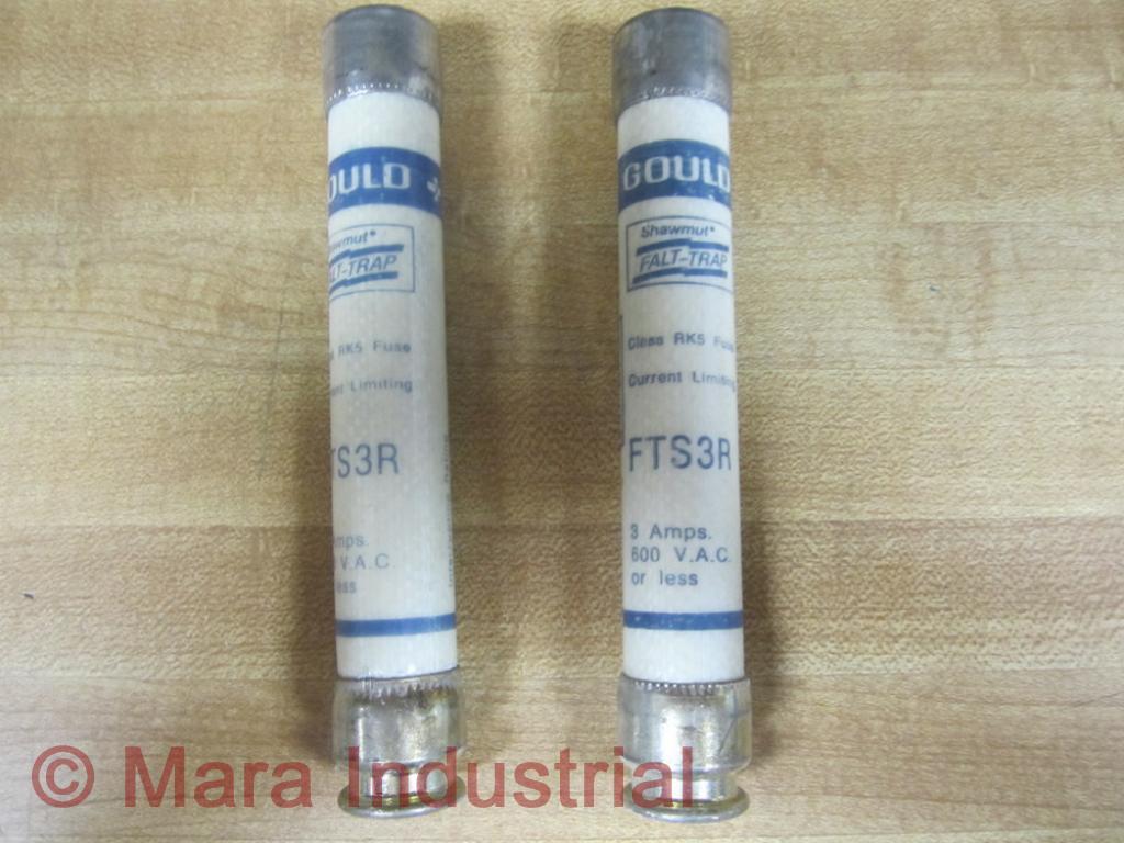 Gould FTS3R Shawmut Fuse Tested (Pack of 2)