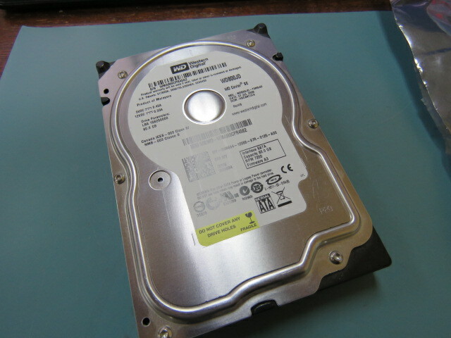 WESTERN DIGITAL WD800JD Qty of 1 per Lot HDD 80GB WD800JD-75MSA3; DCM ; HSCANTJ
