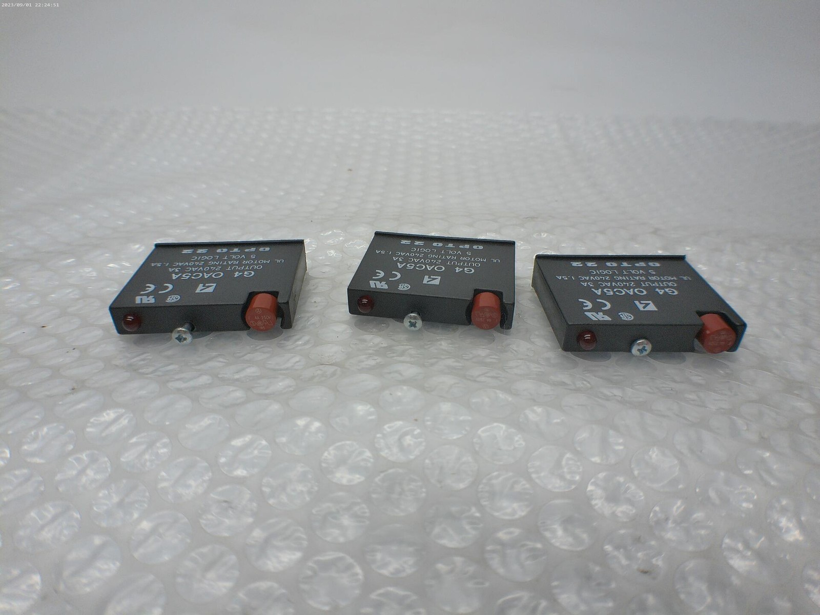 OPTO 22 G4 OAC5A MODULE LOT OF 3 NSNP