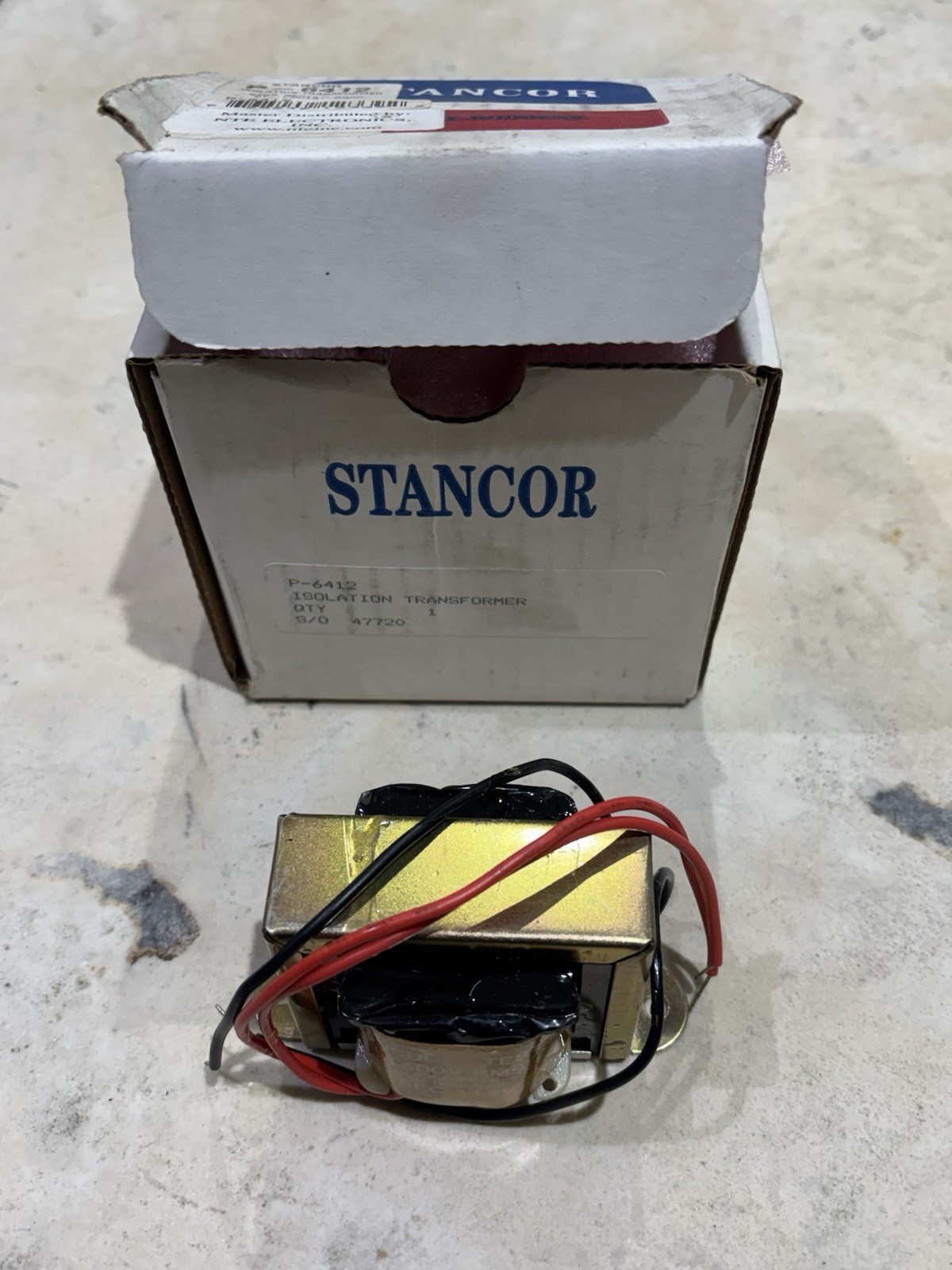 STANCOR P-6412 ISOLATION TRANSFORMER 35VA