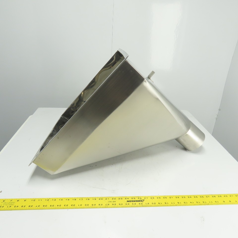 Multi-Head Weigher Machine Funnel 22-3/4″ x 22-1/2″ Top 5″ OD Outlet