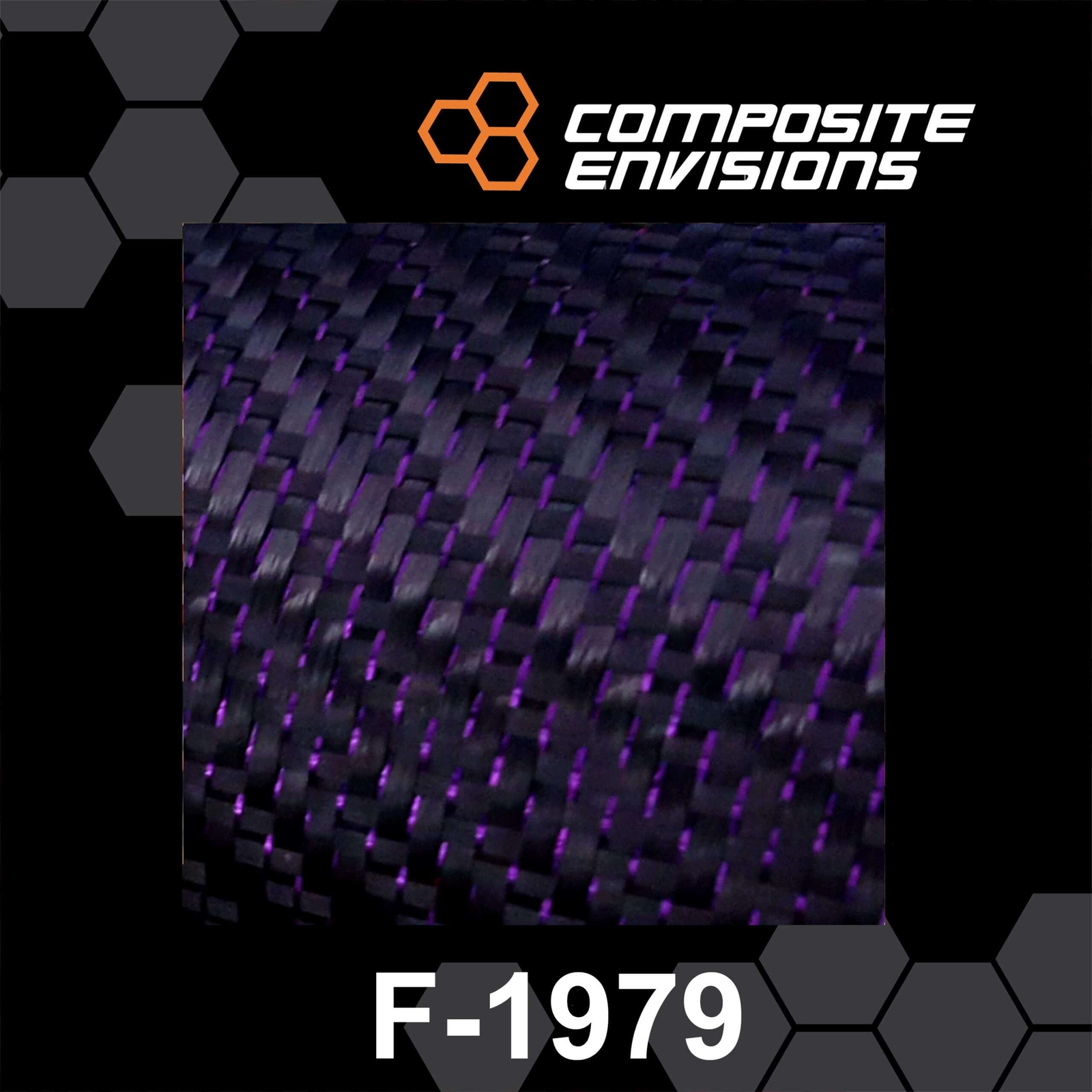 Purple Reflections Carbon Fiber Fabric 2×2 Twill 3k 5.9oz/200gsm-Sample