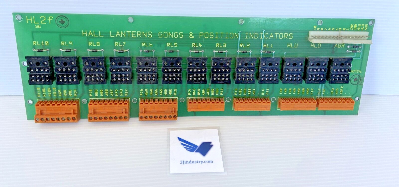 HL2F – 4 3/8 IN X 14 3/8 IN – HL2F HALL LANTERS GONGS AND POSITION INDICATOR