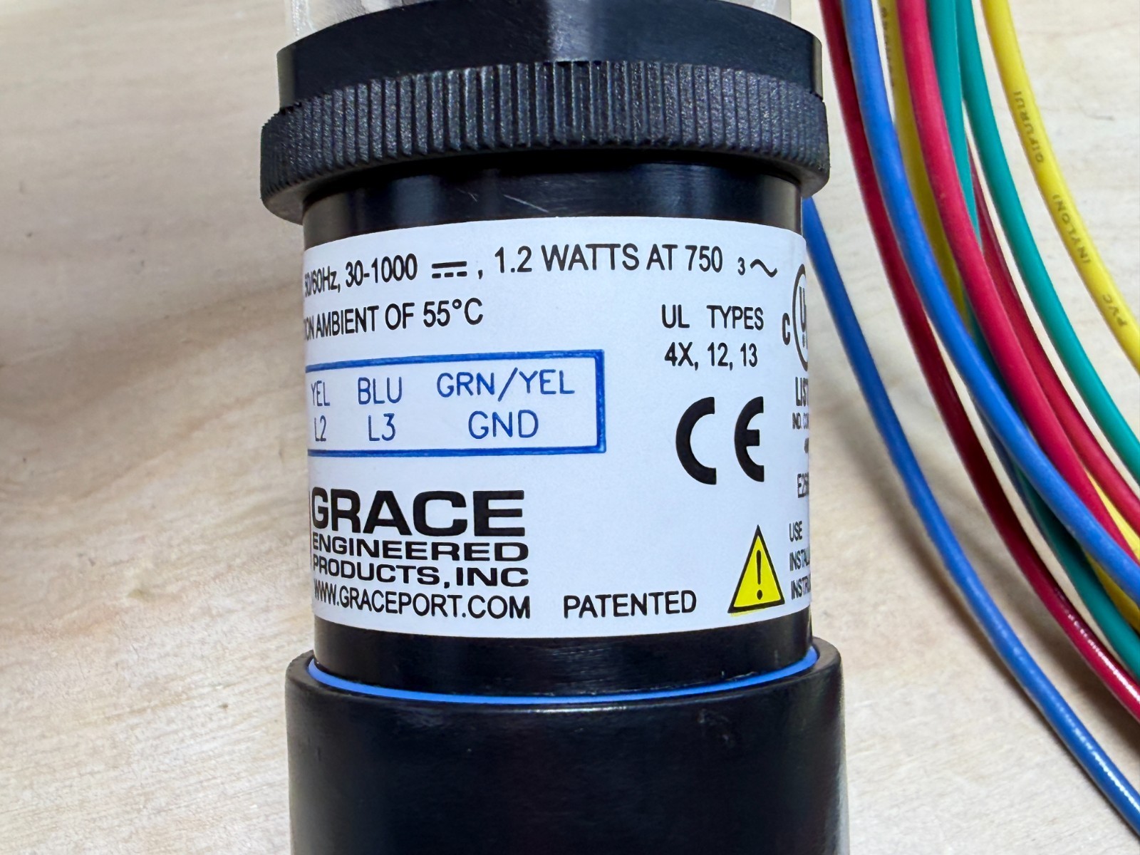 Grace R-3W Voltage Indicator with Flashing LEDs