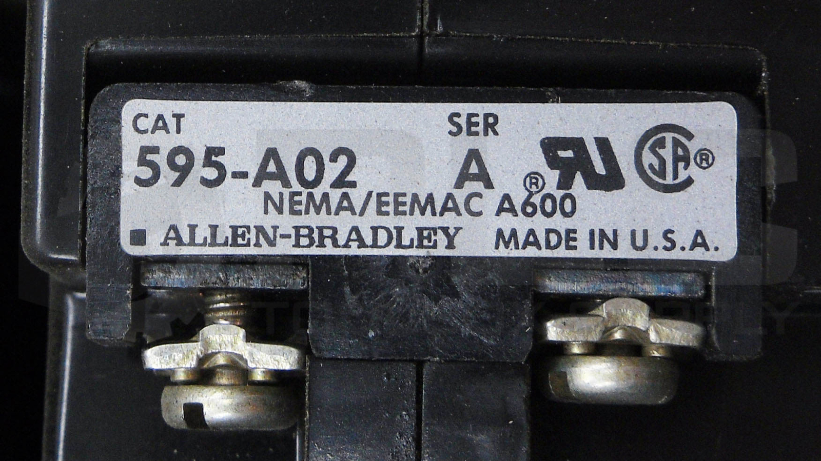 ALLEN BRADLEY 509-AOD /B W/ CB236 W/ 42185-800-01 W/ 595-A /B W/ W45 595-A02 /A