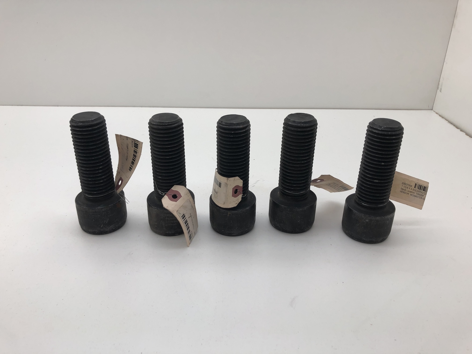 (QTY. 5) MCMASTER-CARR 91251A956 SHOT CYLINDER BOLT