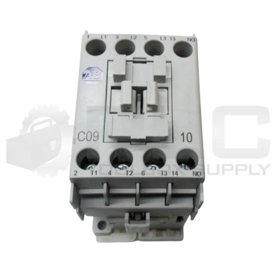 LOT OF 2 ALLEN BRADLEY 100-C09E*10 /A CONTACTOR 600VAC 25A