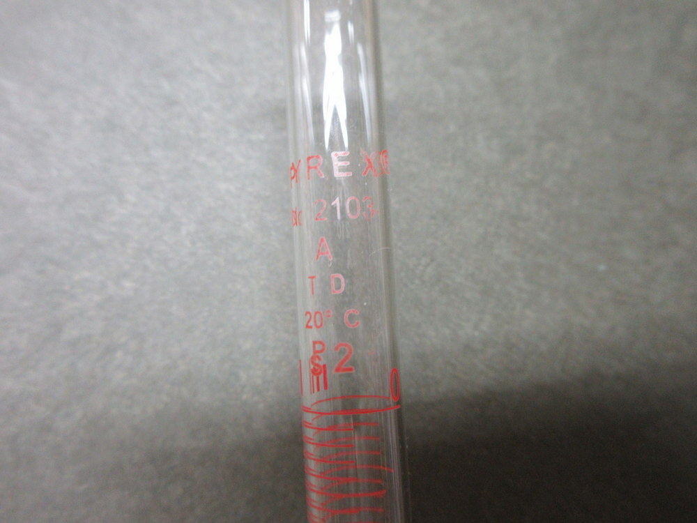 Corning 2103-25 Pyrex Class A Buret 210325
