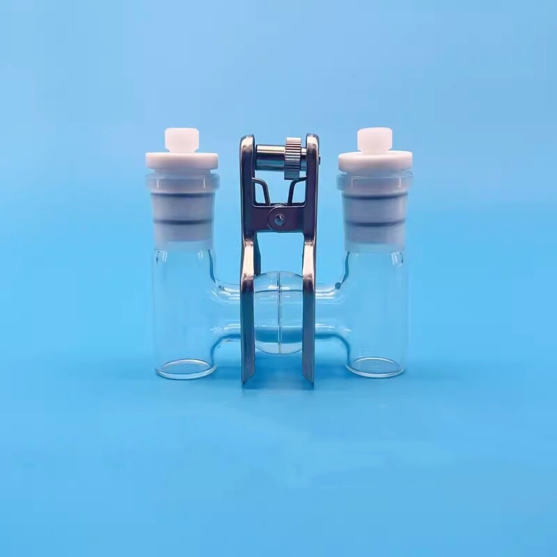 Exchangeable membrane H-type electrolytic cell CH2010 2-electrode system 5-5ml