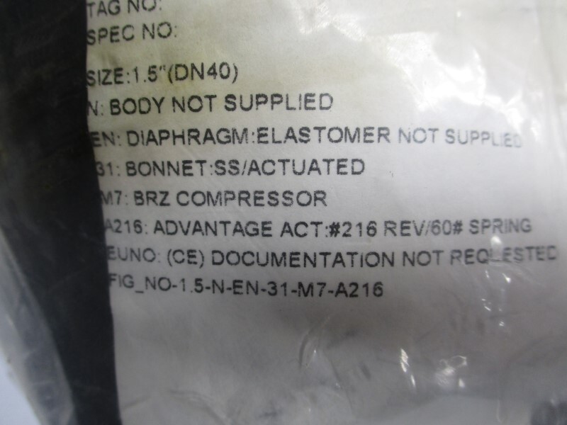 ITT 1.5-N-EN-31-M7-A216 90PSI 1.5″ NSNP