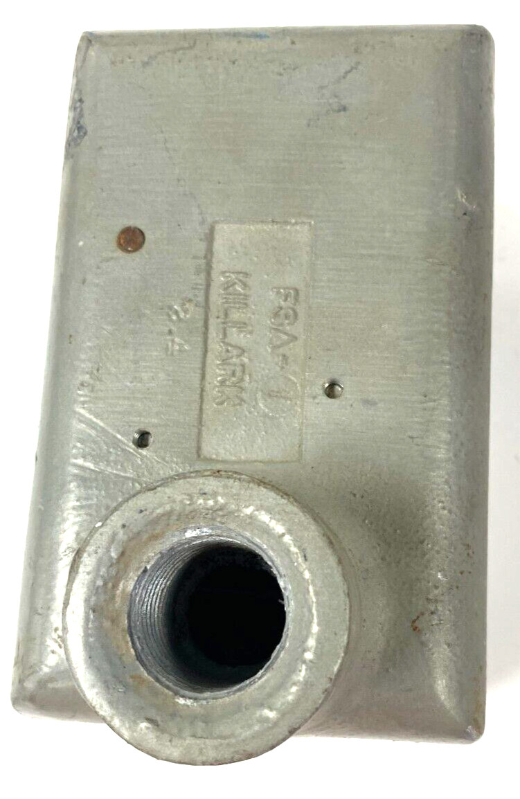 KILLARK FSA-1 DEAD END DEVICE BOX 3/4″ ALUMINUM