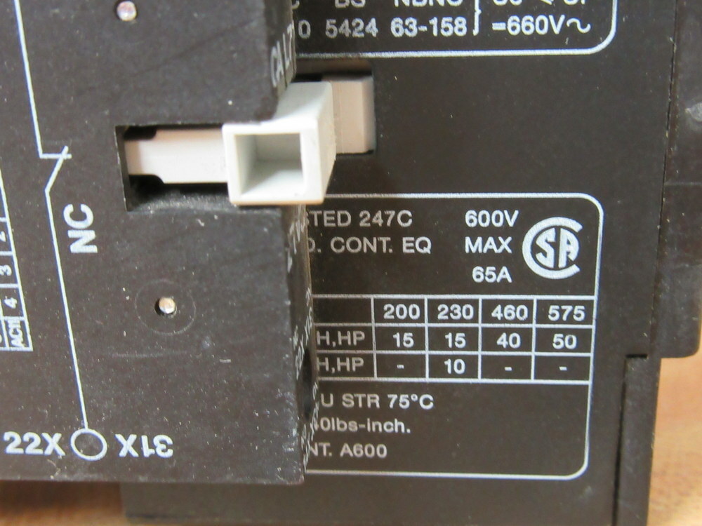 Asea Brown Broveri BE50 Contactor