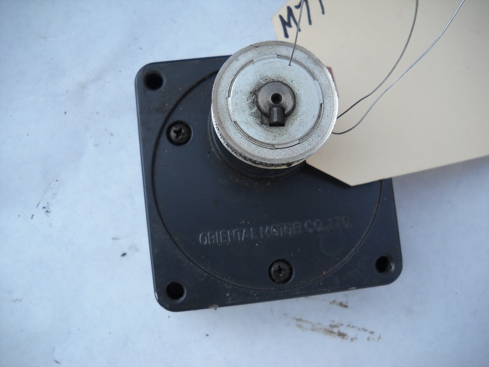 M77 ORIENTAL MOTOR 4GN6K GEAR HEAD MIGHTY COMET TY 22426 M77