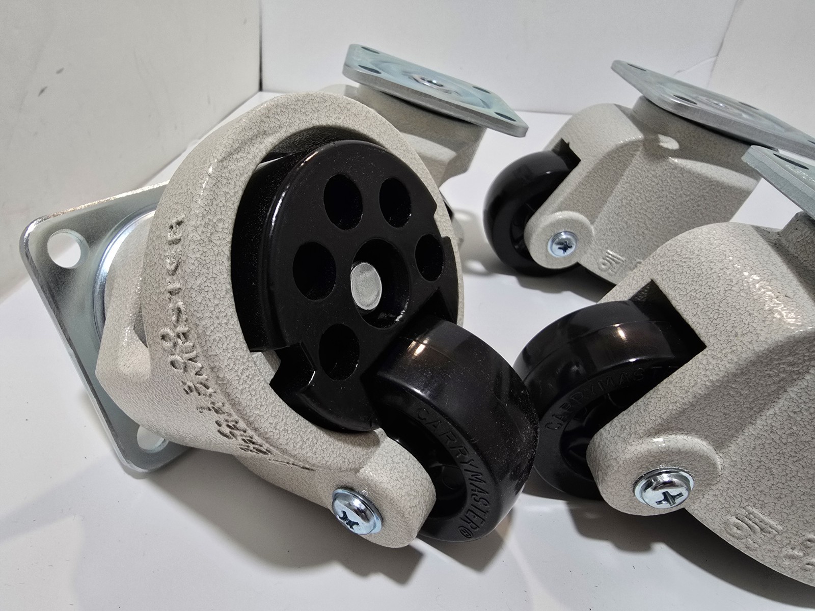 CarryMaster AC-1300, Auto CFT Caster Wheel (Set of 4) Industrial Heavy Duty