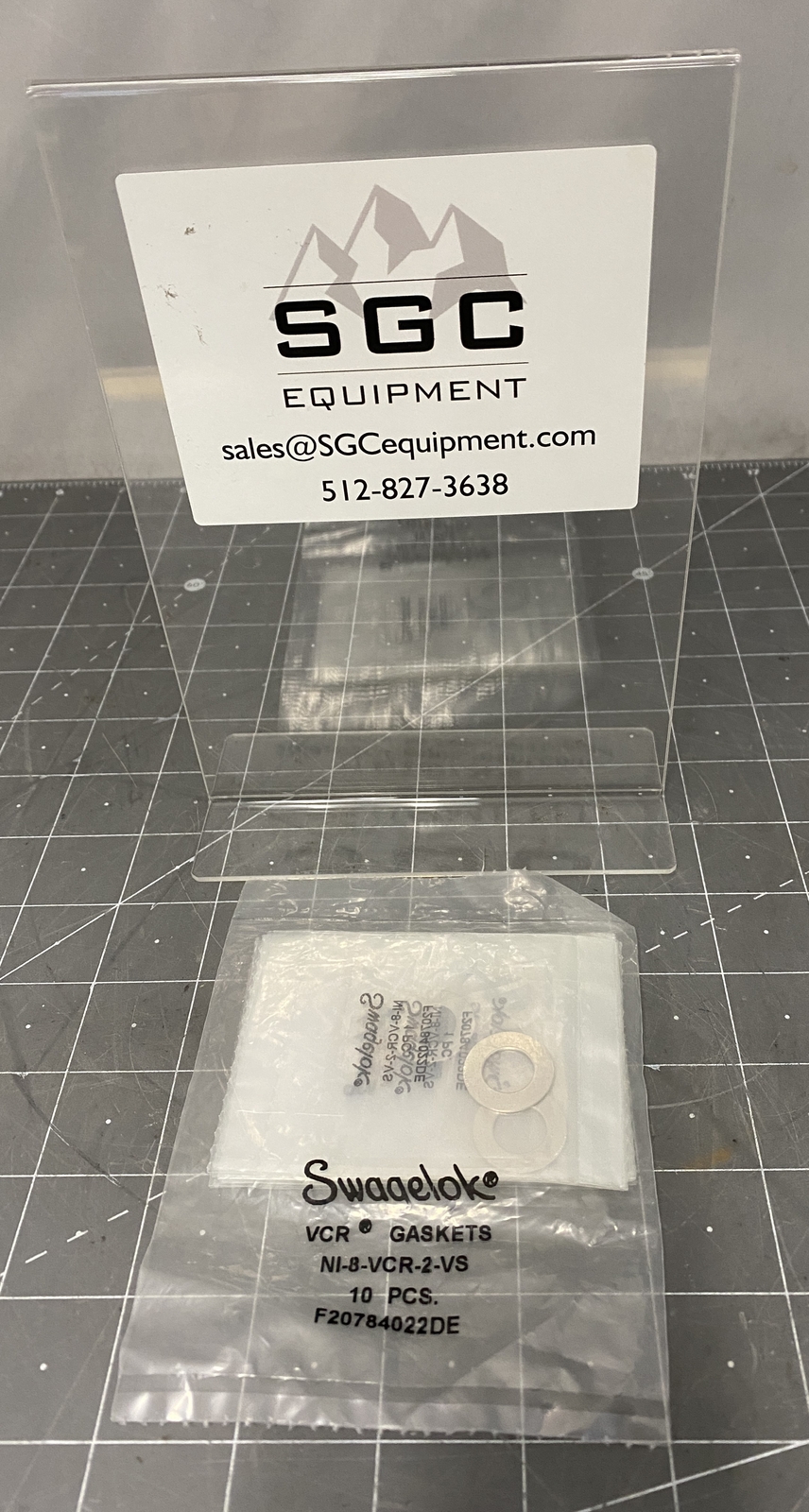 Swagelok VCR Gaskets PN: NI-8-VCR-2-VS