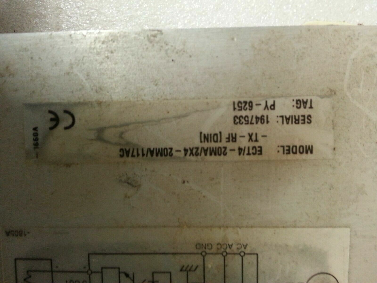 MOORE ECT/4-20MA/2X4-20MA/117AC-TX-RF 1947533 PY-6251