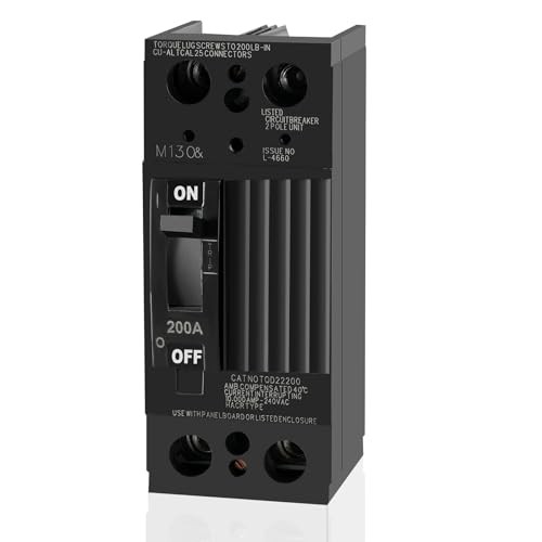 TQD22200 2 Pole 200 Amp Circuit Breaker GE Compatible