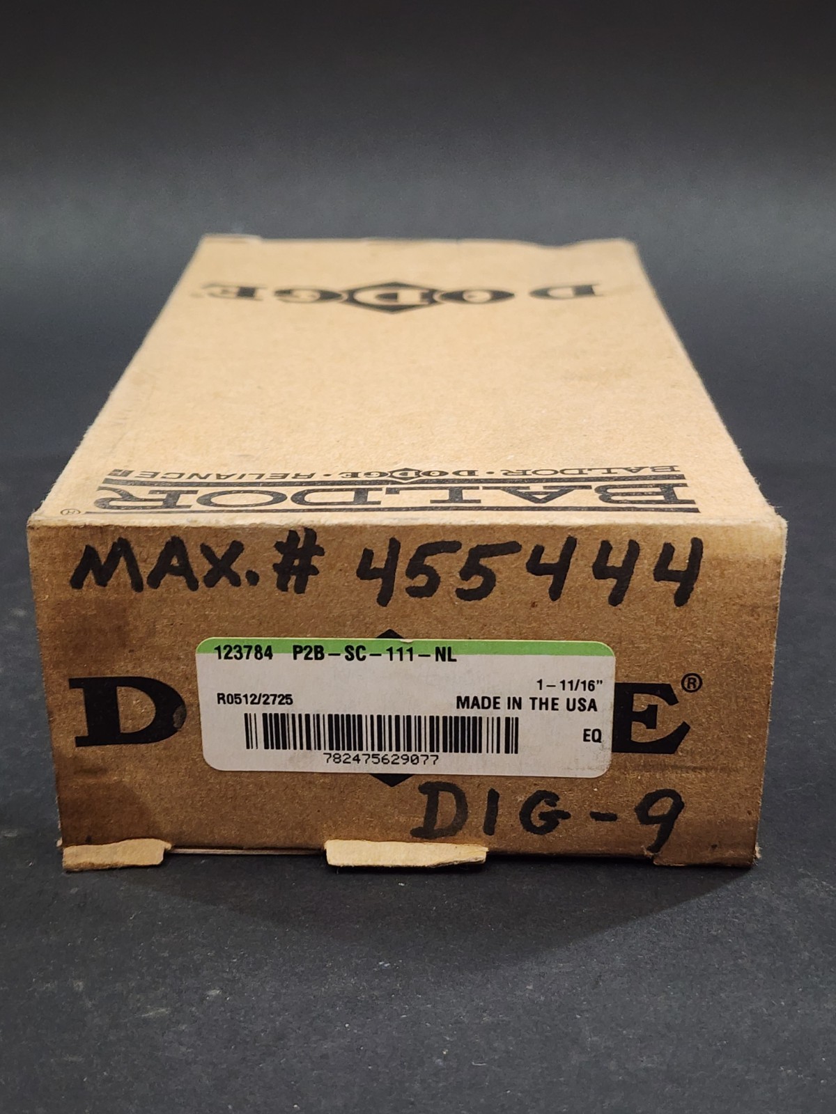 NEW DODGE P2B-SC-111-NL 1-11/16″ PILLOW BLOCK EARING 123784 SC 1-11/16