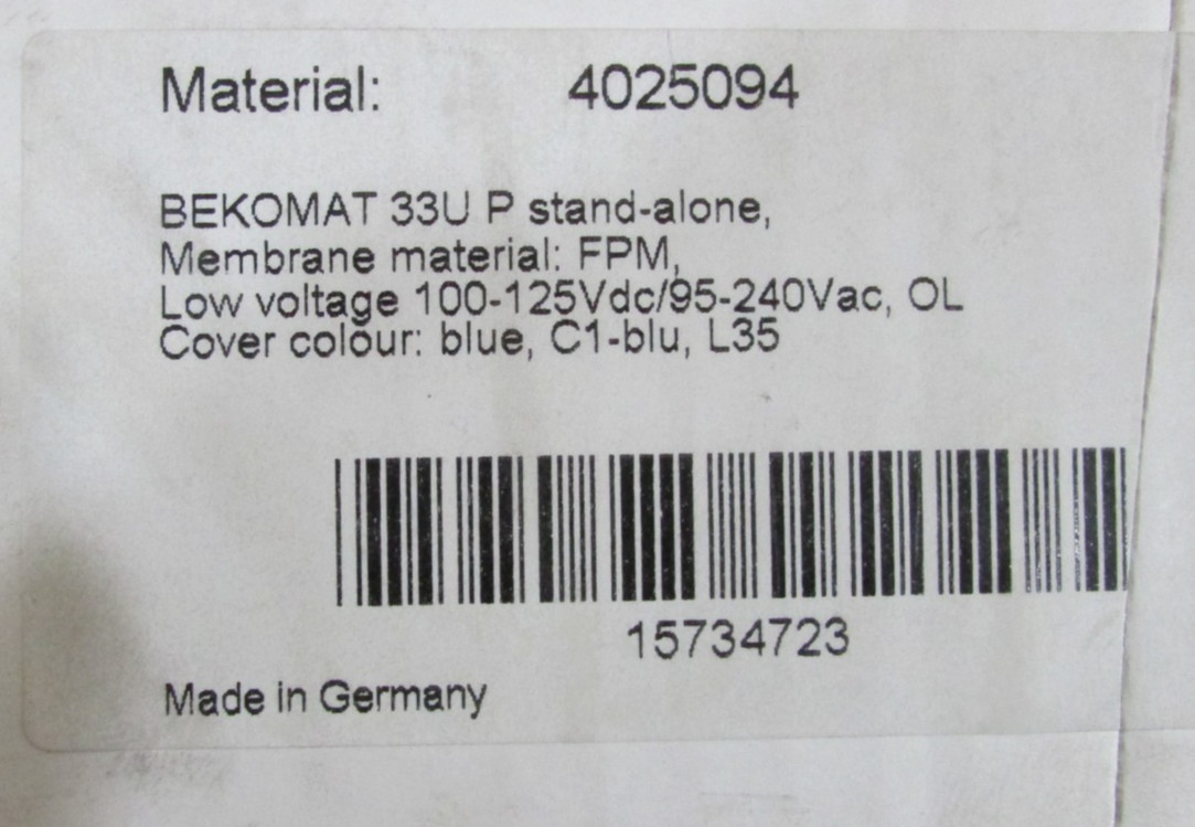 Beko BM33U Compressor Drain Condensation 4025094