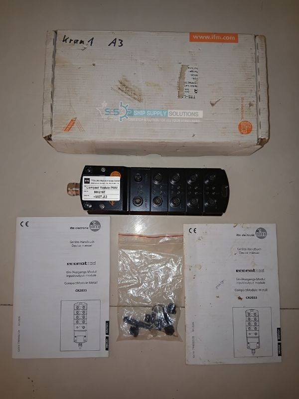 IFM CR2031 Sensor Controller Compact Module (Unsend New)
