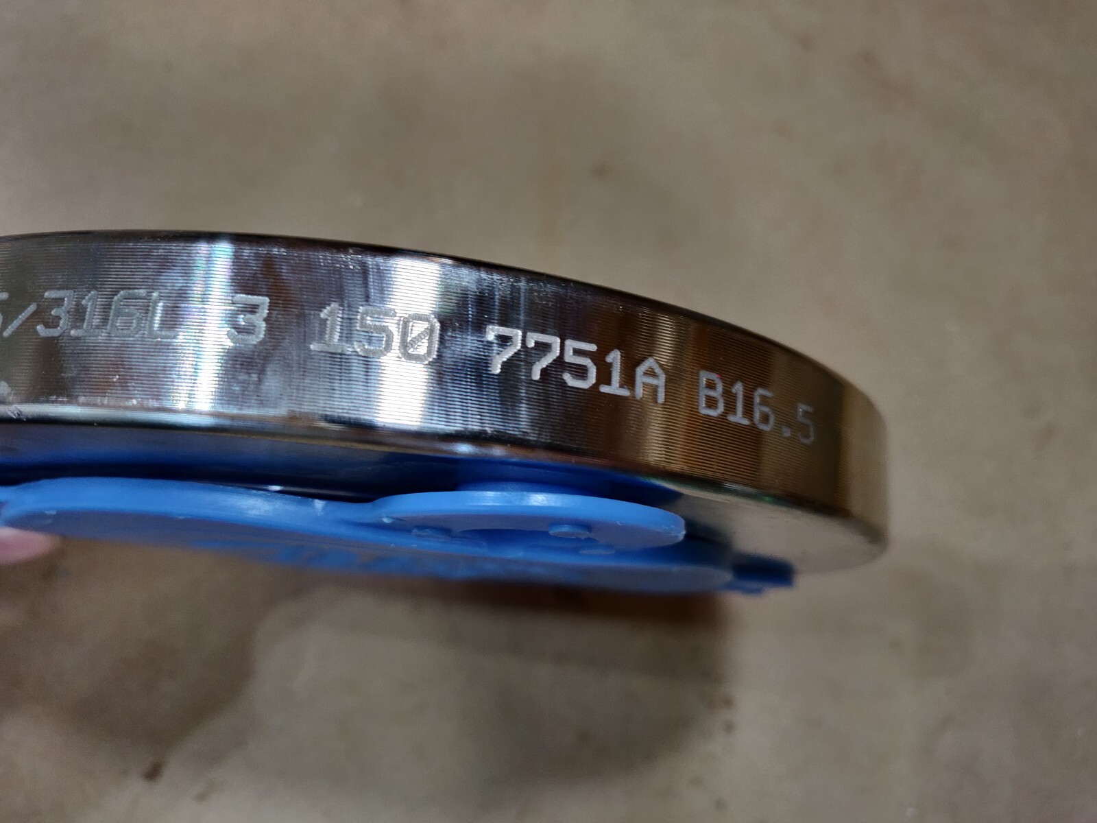 Kerkau USA, Blind Flange, 316 Stainless Steel, 3″, 150# 7751A, Free Shipping