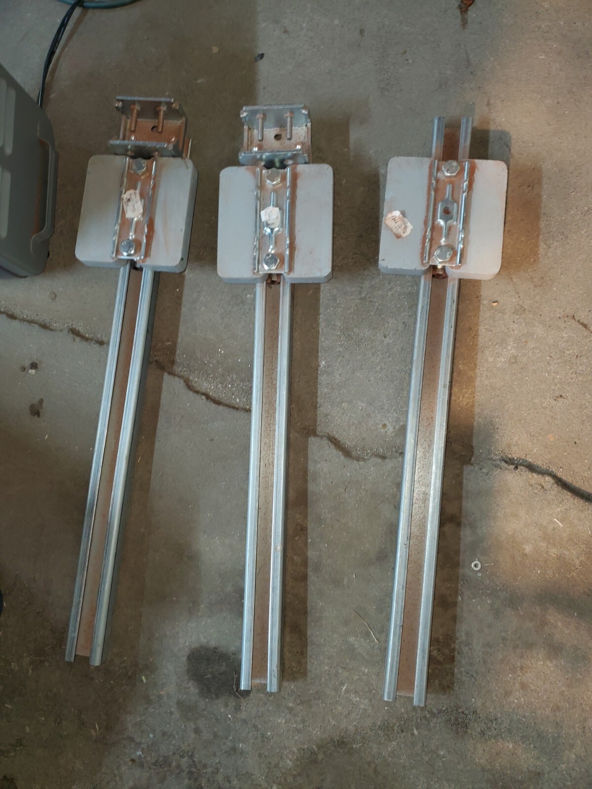 DEMAG CRANES counter weight 2kg & C rail fitting 851 441 44 kbk I II II-H