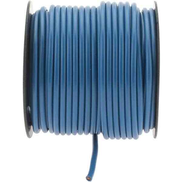 EastPenn C15198 12 AWG, 100′ OAL, Hook Up Wire Blue Vinyl Jacket