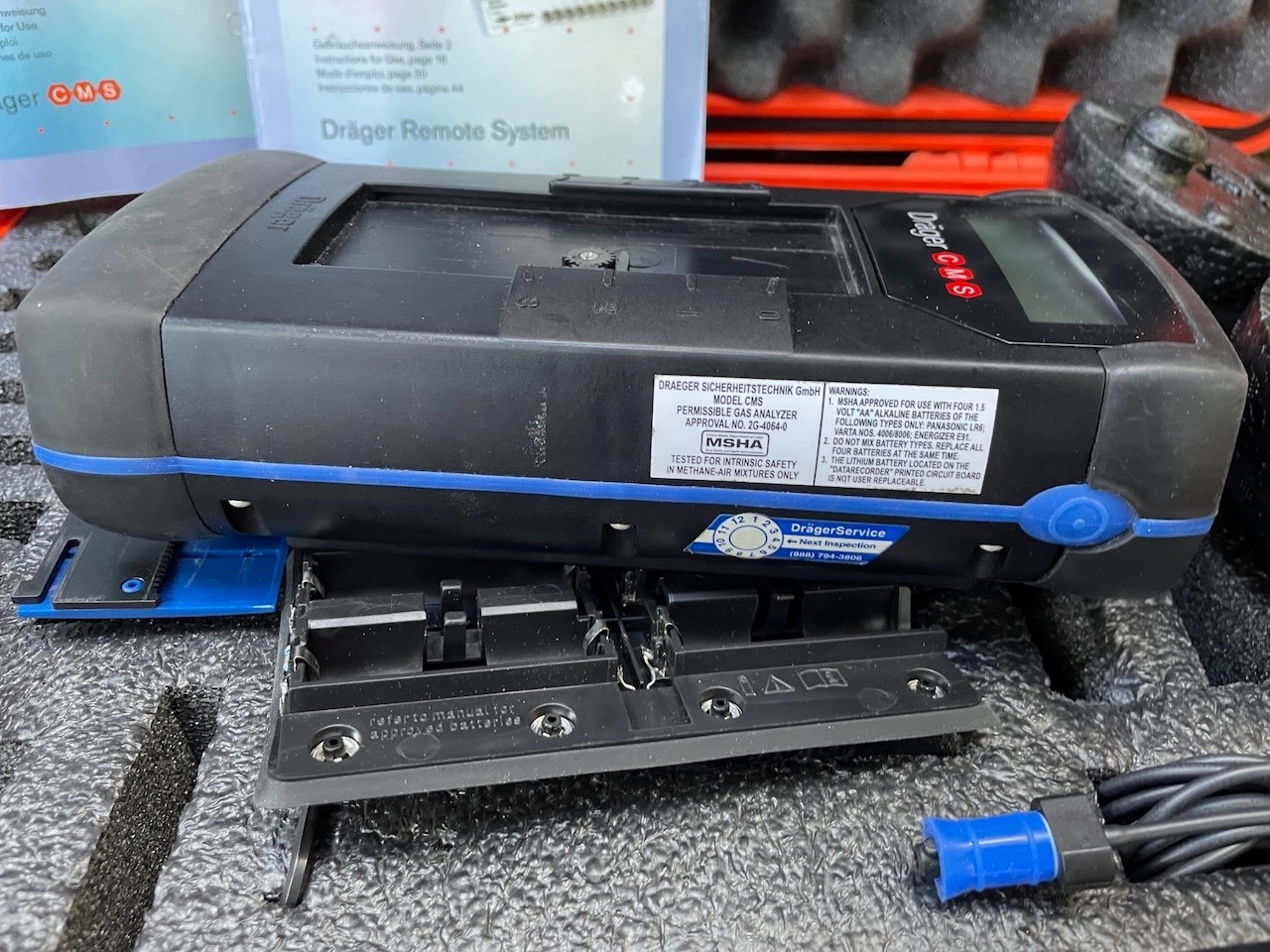 Drager CMS Emergency Response Kit – For Parts/Repair