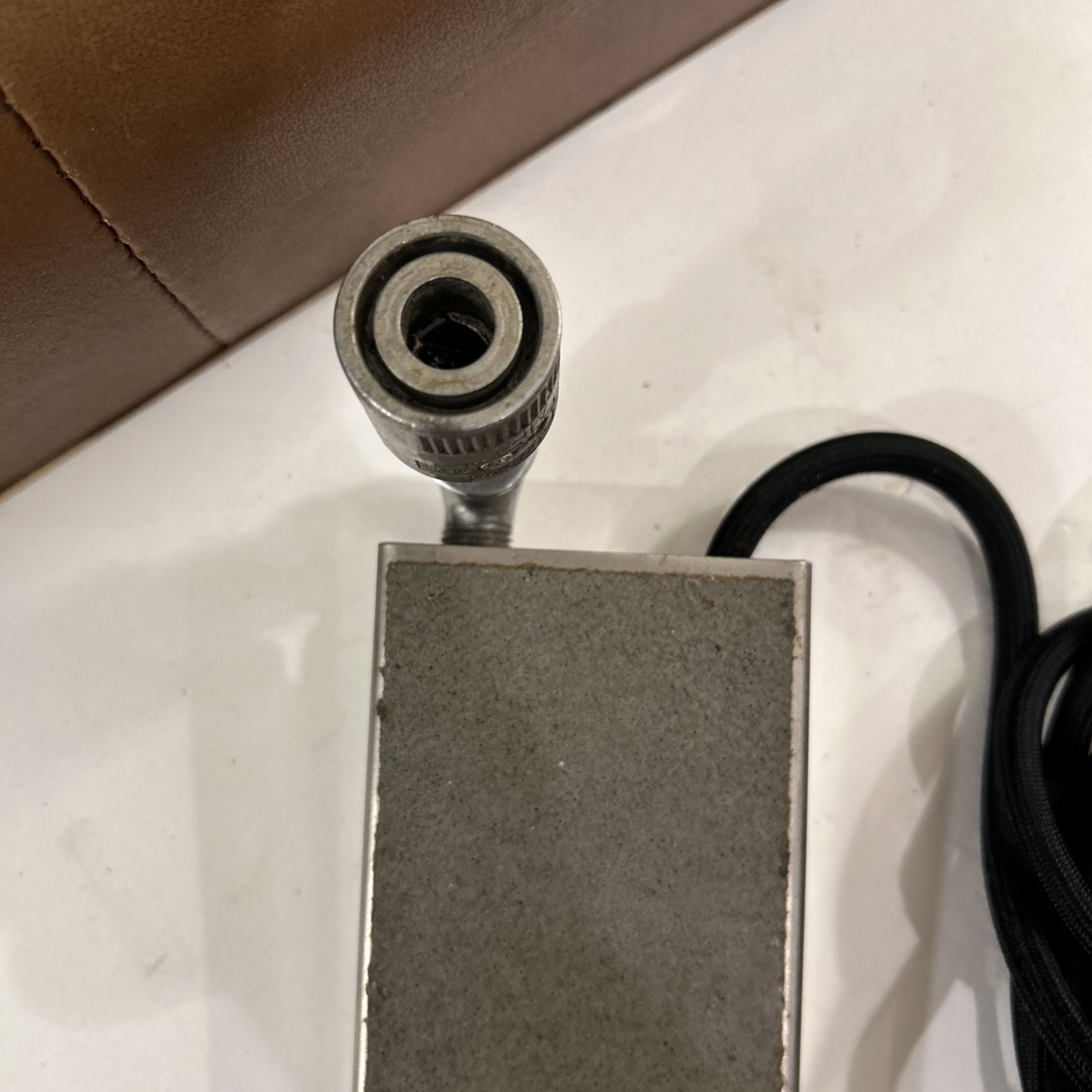 Vintage Schrader Pneumatic Foot Pedal With Hose