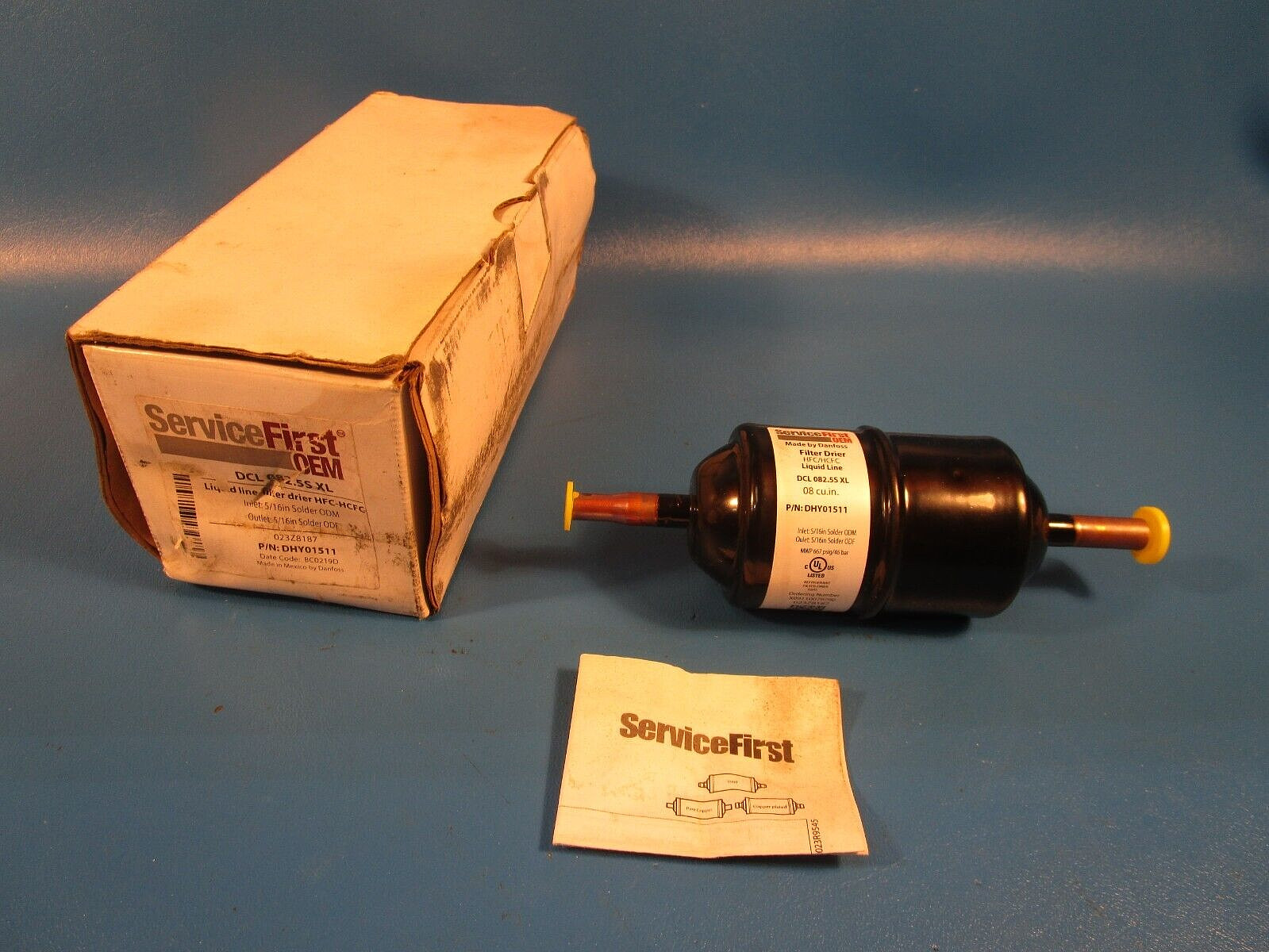 Service First DCL-082.5S-XL, Liquid Line Filter Drier