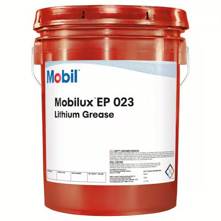 Mobil 105993 Multipurpose Grease, 35.2 Lb, Pail, Mineral Base, 248 Degrees F