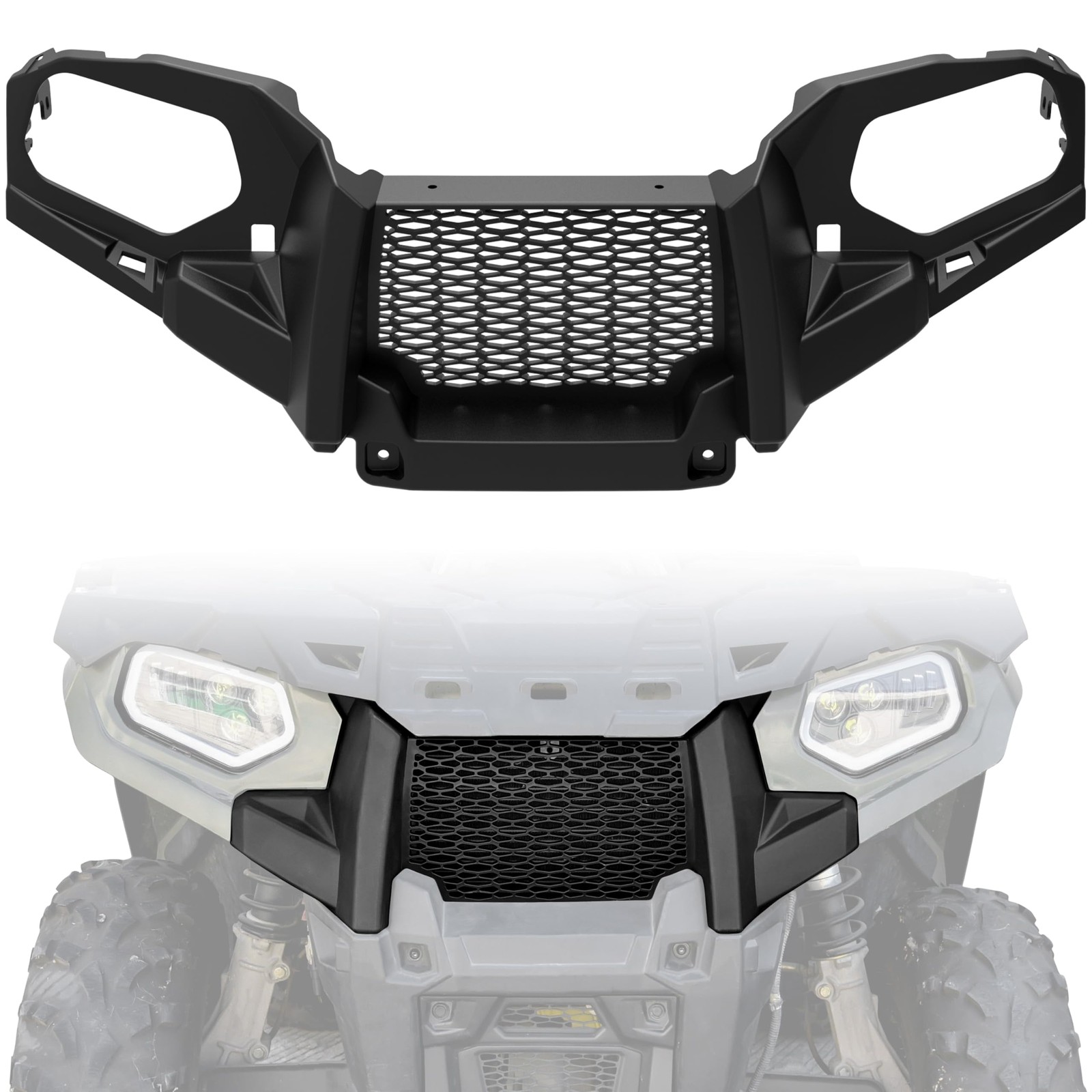 Front Fascia for Polaris Sportsman 450 570 Touring 2011-2024, Combined Front …