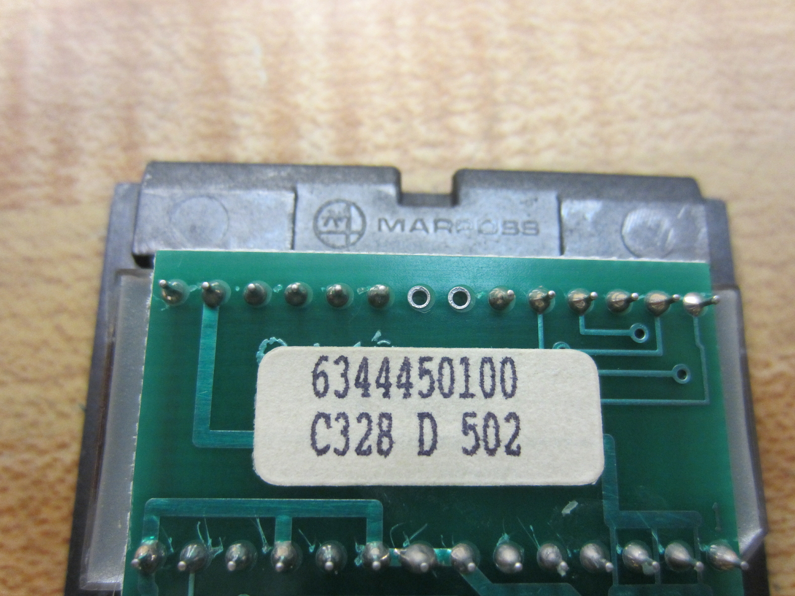 Marposs 6344450100 Operator Display Panel
