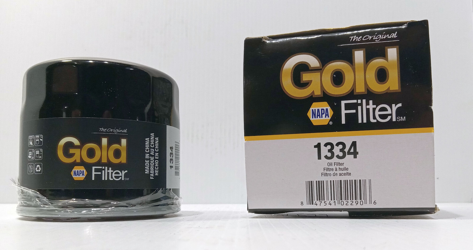 1 NEW NAPA 1334 GOLD OIL FILTER NIB ***MAKE OFFER***