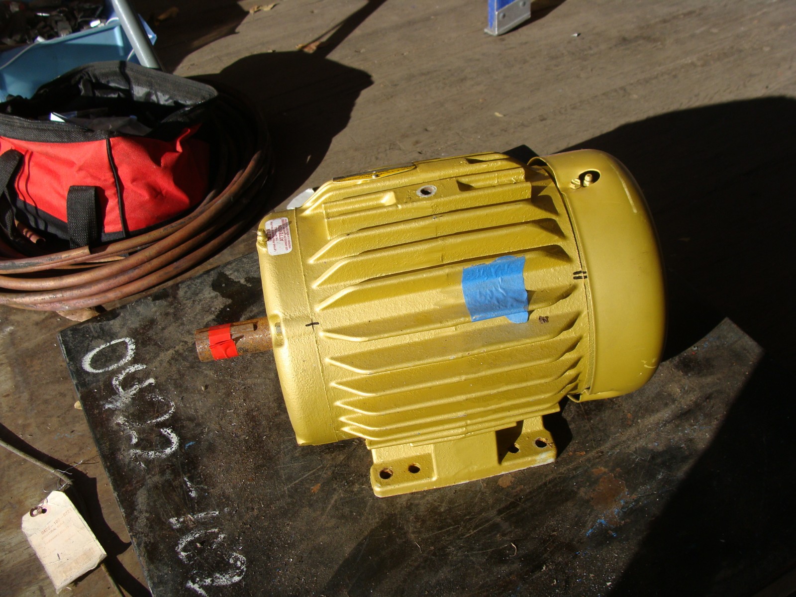 BALDOR ELECTRIC MOTOR EM3665T 5HP 230/460V 13.2/6.6A 1750RPM 3PH