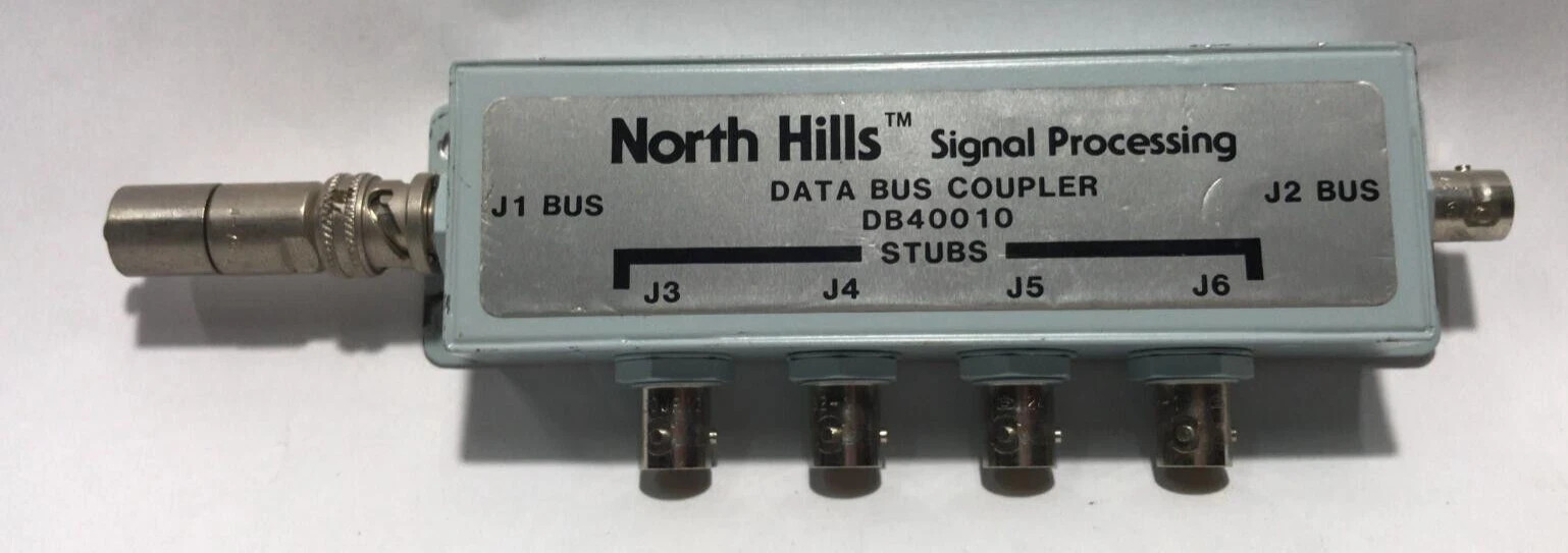 ✅ NORTH HILLS SIGNAL PROCESSING DATA BUS COUPLER DB40010