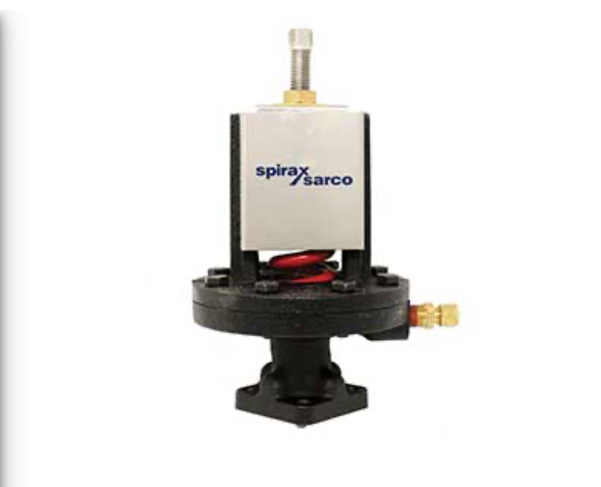 Spirax Sarco 59608, 25P Pressure Pilot, Cast Iron, Red Spring, 80 to 250 psi