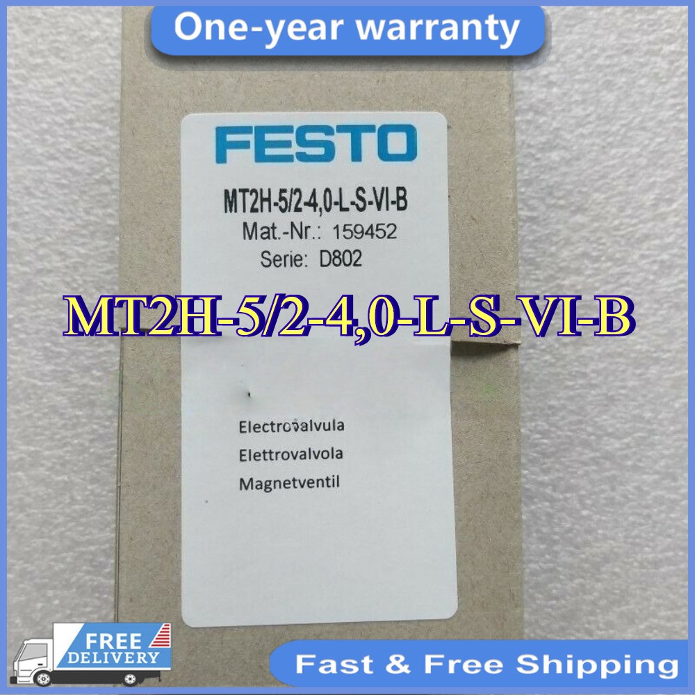 MT2H-5/2-4,0-L-S-VI-B 1PC NEW FESTO Solenoid Valve 159452