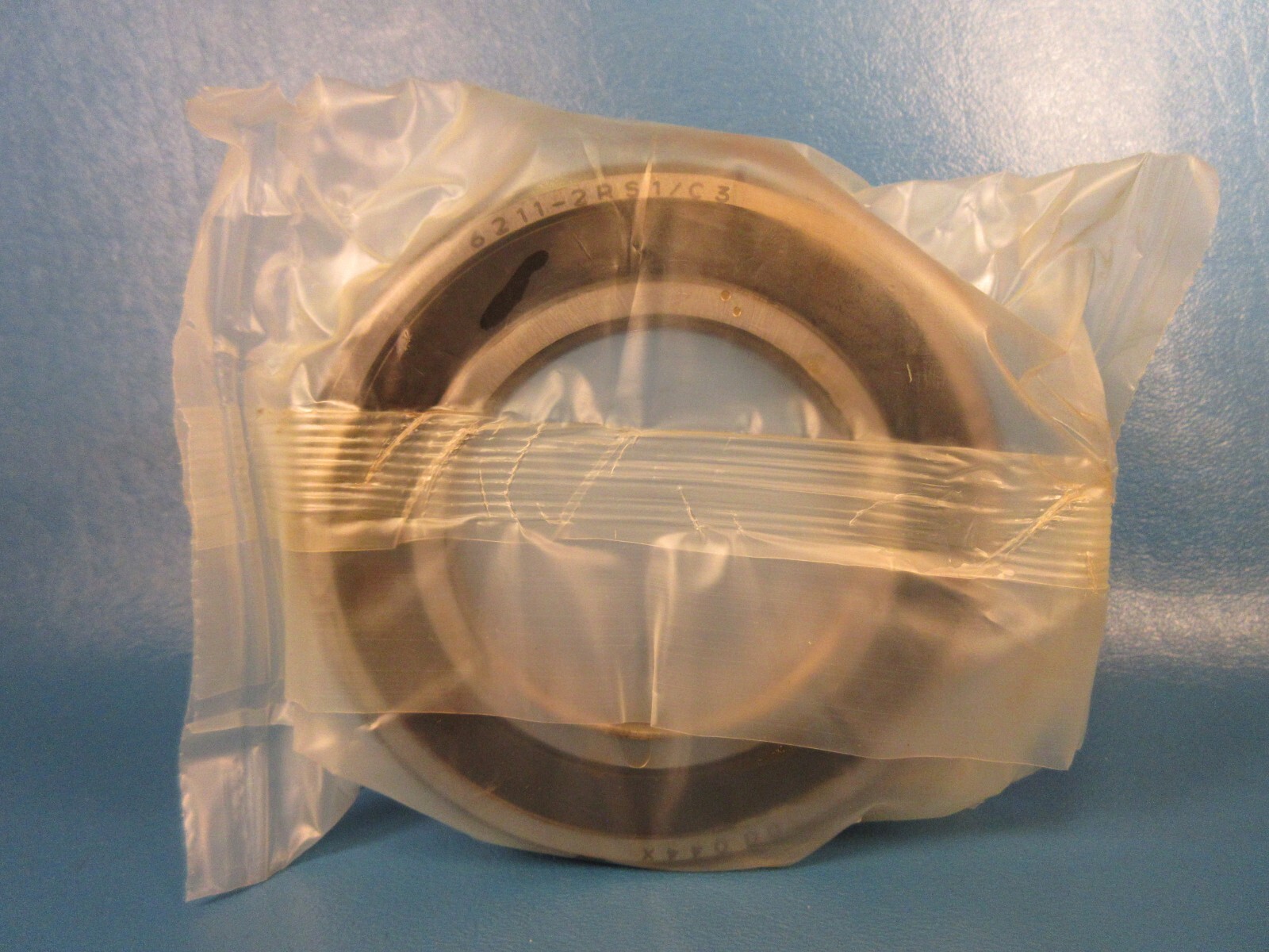 SKF 6211 2RS1 C3, Single Row Deep Groove Radial Ball Bearing, 2 Rubber Seals
