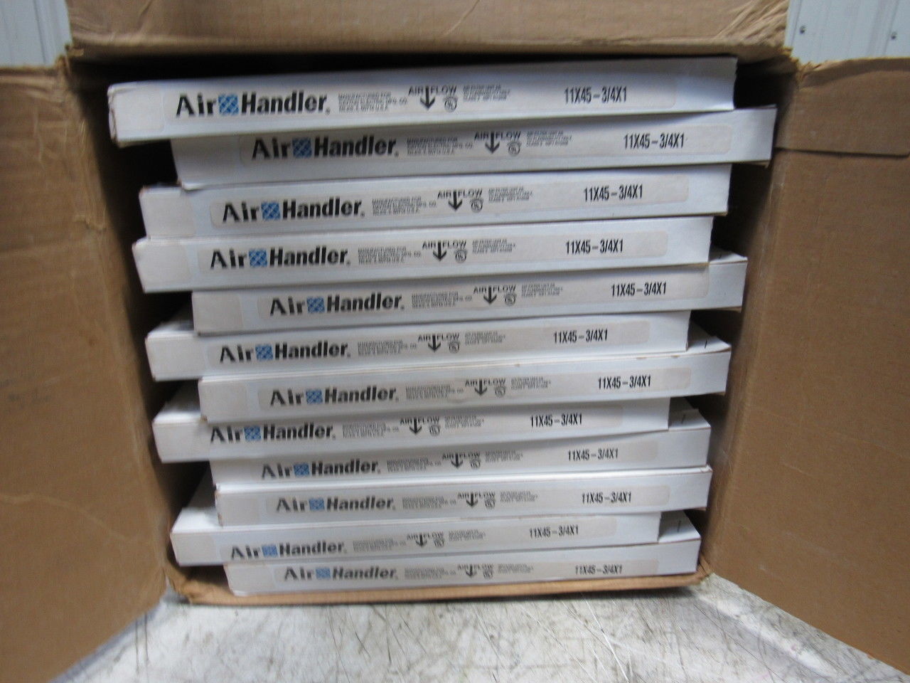 Air Handler 30935W 11″x 45-3/4″x1″ Pleated Air Filter 40% S/C Lot Of 12