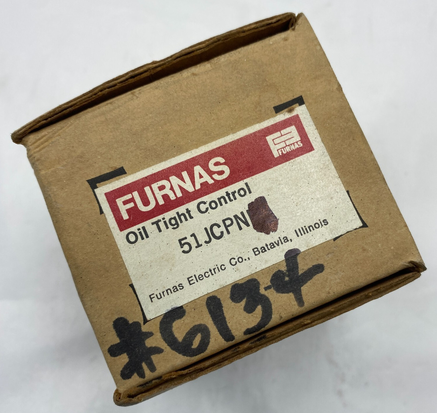 Furnas Electric 51JCPN Oil-Tight Control Push Button – Heavy Duty ✅
