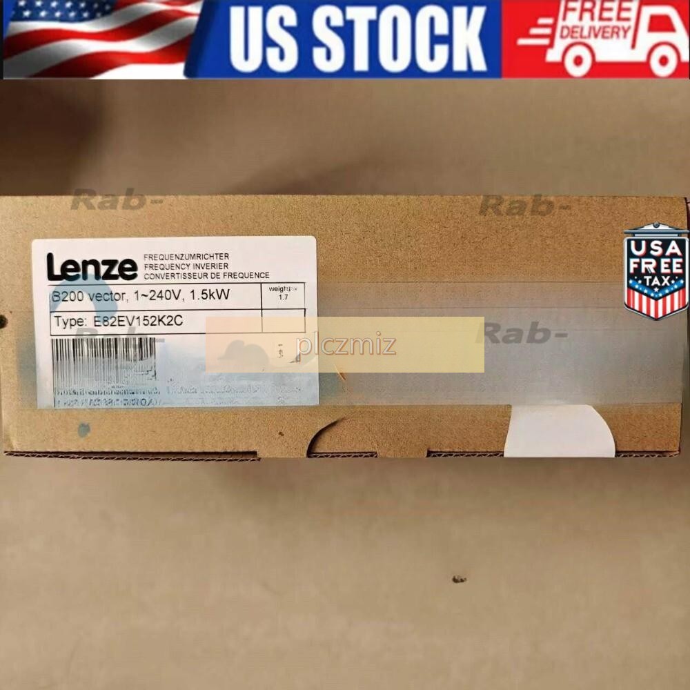 US Free TAX 1PC NEW LENZE E82EV152K2C E82EV152K-2C LENZE FREQUENCY INVERTER