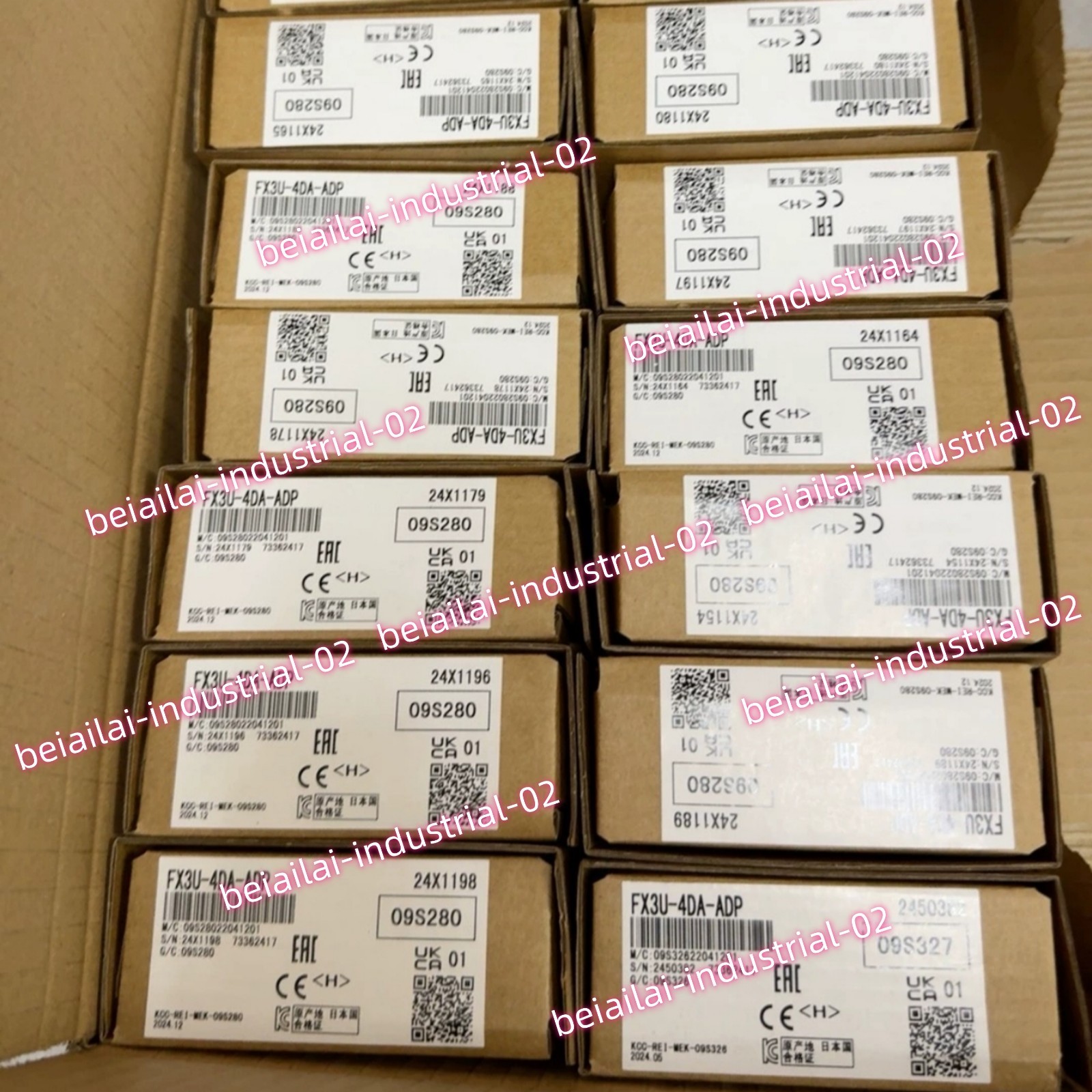 Mitsubishi PLC Module FX3U-4AD-ADP#1pcs new in box