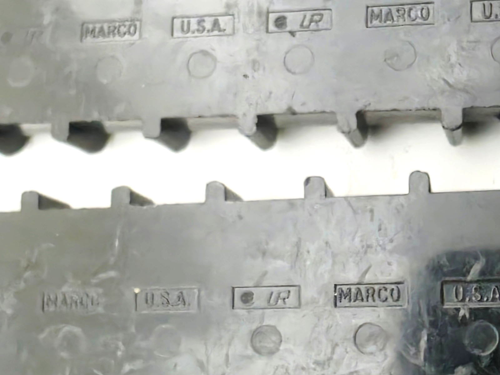 Lot of 10 Marco Dual Row 16 Position Screw Terminal Strips Blocks Phenolic