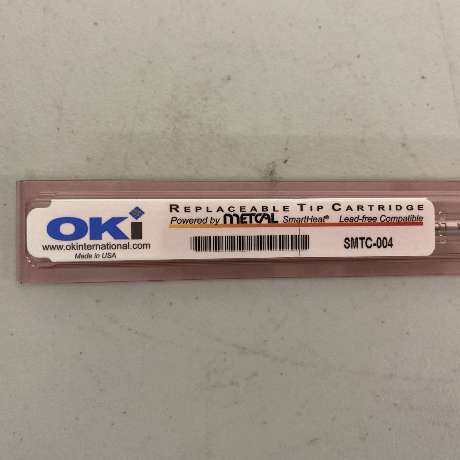 Lot of (4) OKi Metcal Slotted Soldering Tip – SMTC-004
