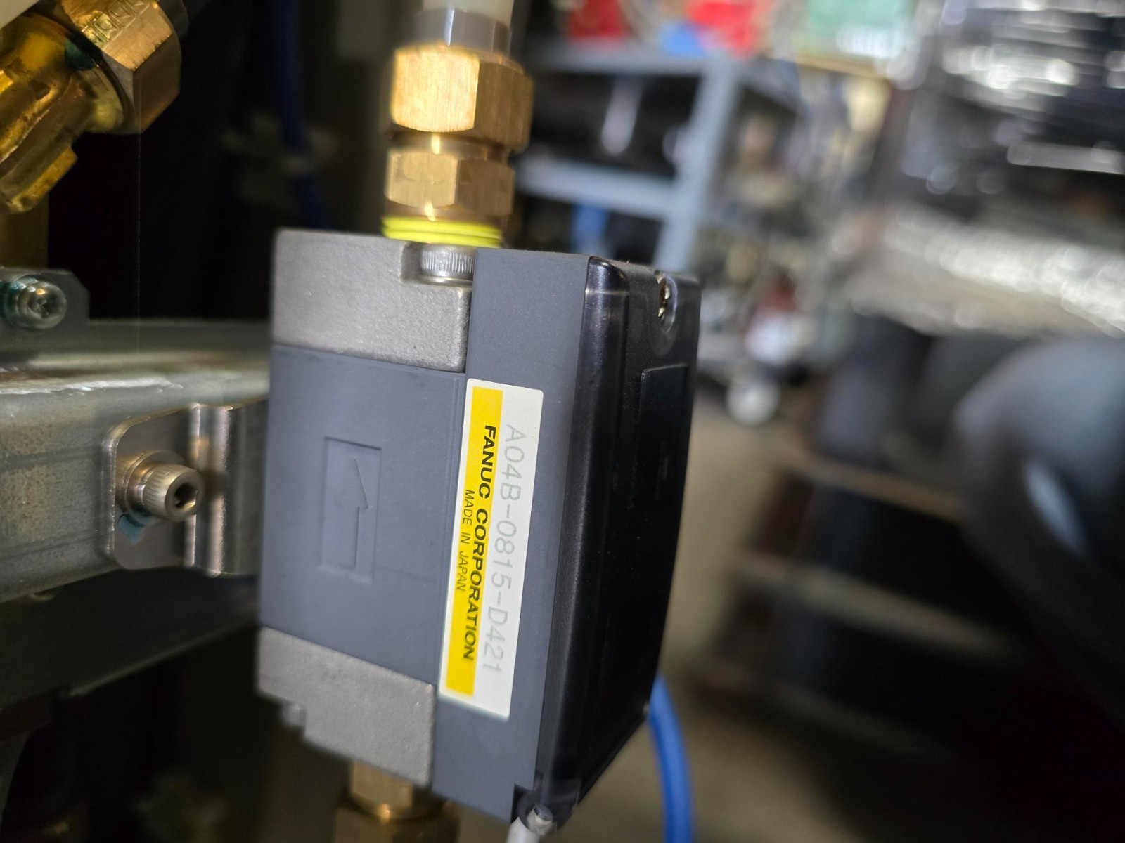 Amada Fanuc Laser A04B-0815-D421 Flow Meter 6000I