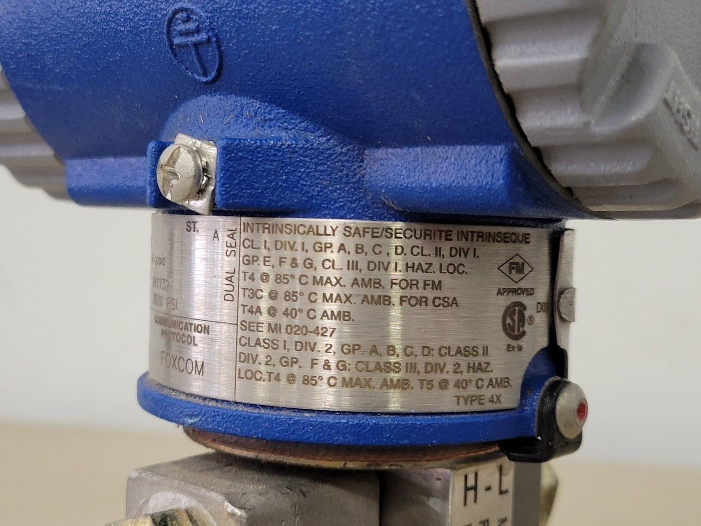 Foxboro IAP20-D22C01C-L1V 12.5-42VDC Gage Pressure Transmitter – Electrical