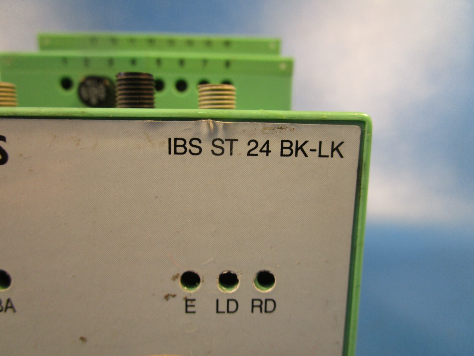 USED PHOENIX CONTACT IBS ST 24 BK-LK, INTERBUS-S, BUS TERMINAL 24V DC, MODULE